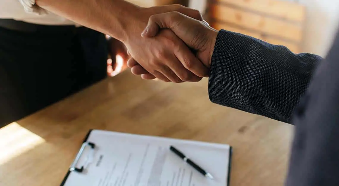 A hiring attorney reviewing and signing a supervision agreement