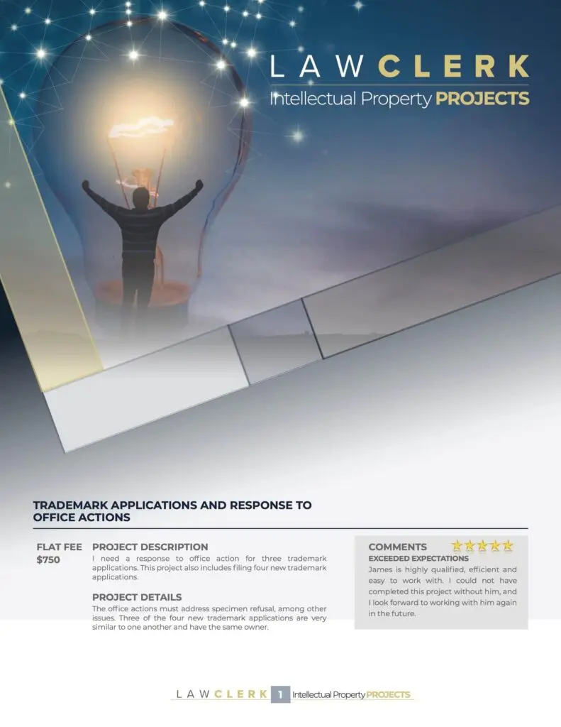 Preview of the Intellectual Property Sample Projects sample projects