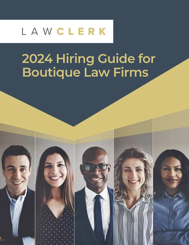 Cover of The Boutique Law Firm Guide to Hiring