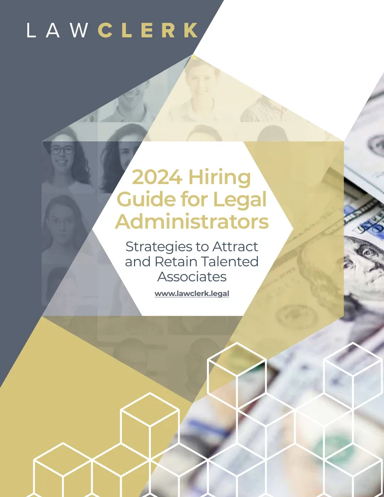 Cover of The Legal Administrators Guide to Hiring