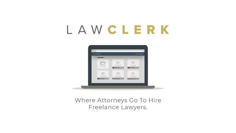 lawclerk where attorneys go to hire freelance lawyers
